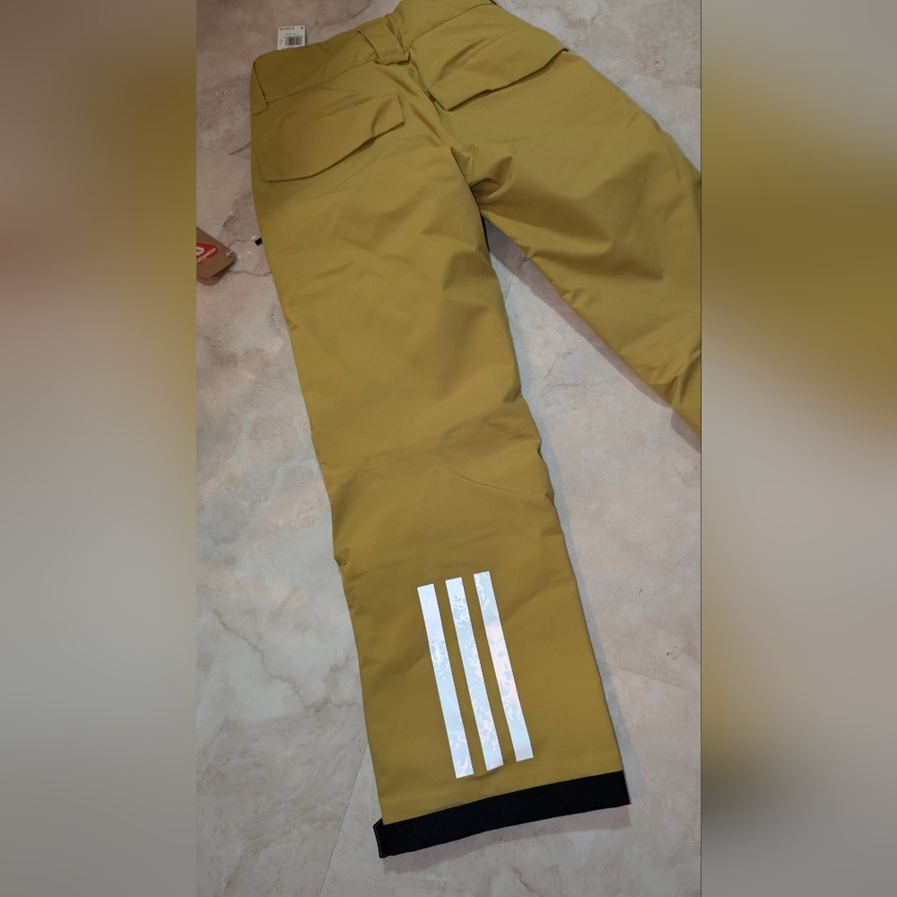 NWT ADIDAS PULSE OLIVE SKI PANTS
